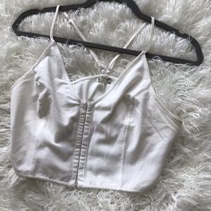 FREE PEOPLE HOOK AND EYE TOP